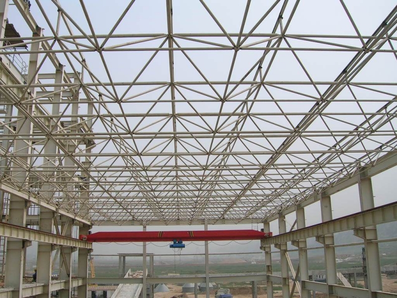 轻型网架钢结构焊接案例