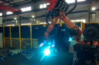 机器人特种材料堆焊技术