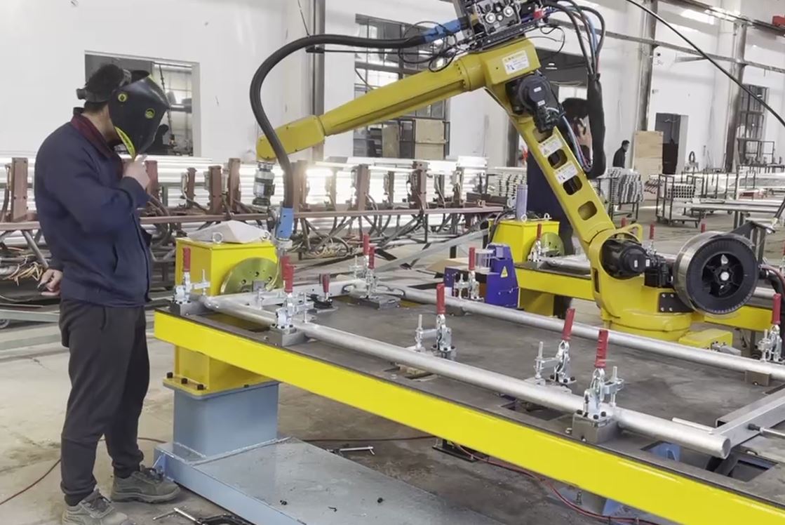 机器人焊接铝合金手脚架