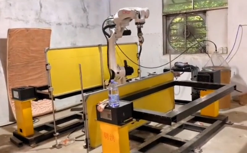 双工位焊接机器人标准工作站