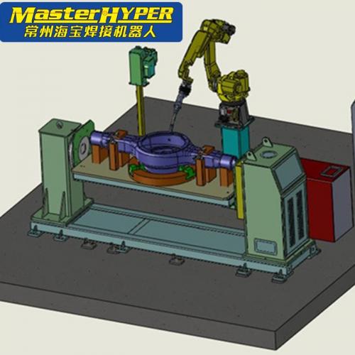 焊接机器人焊接车架